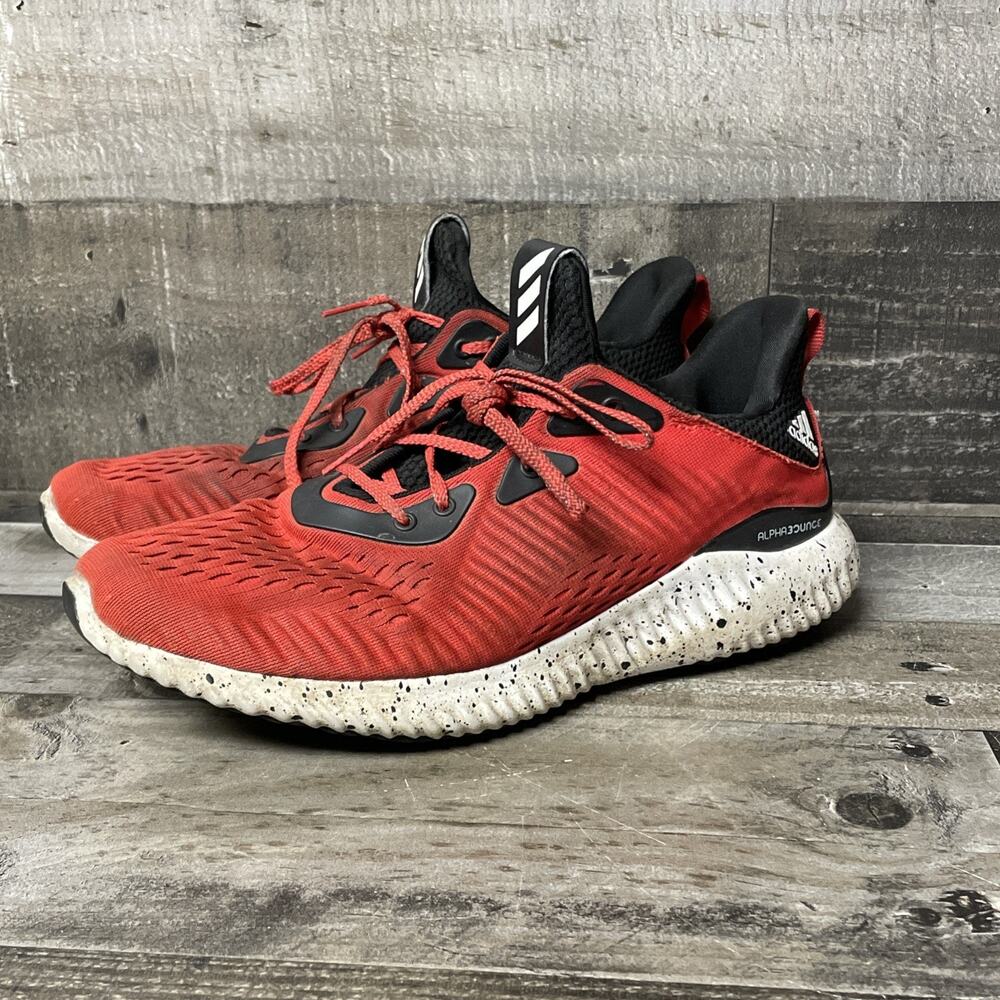 Adidas Alphabounce 1 Sneakers Boys 8.5 Vivid Red